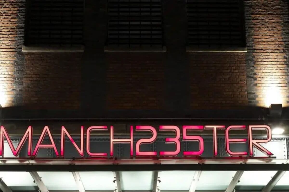 The Manchester235 casino entrance at the Great Northern Warehouse