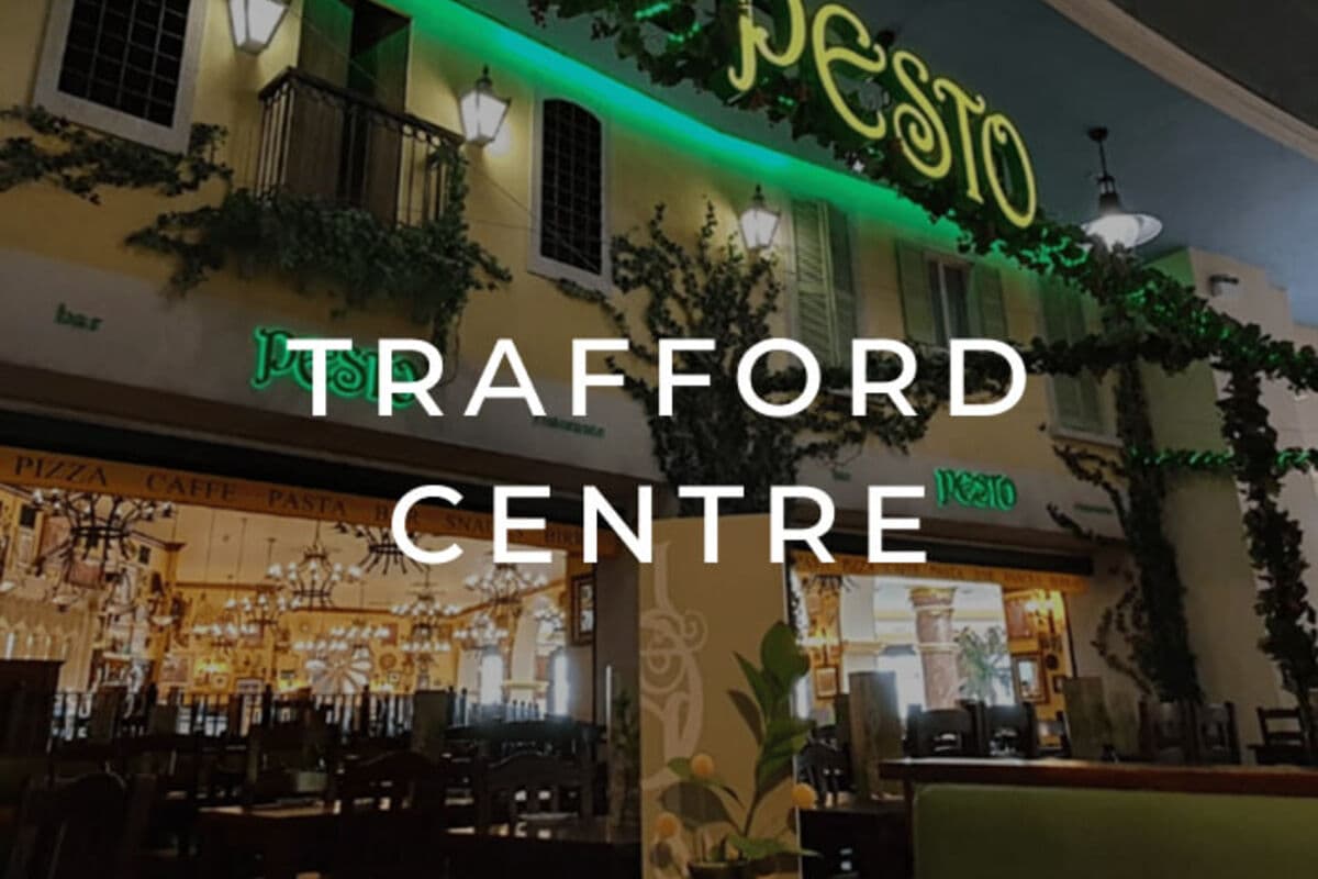 Pesto's restaurant at the Trafford Centre, Manchester