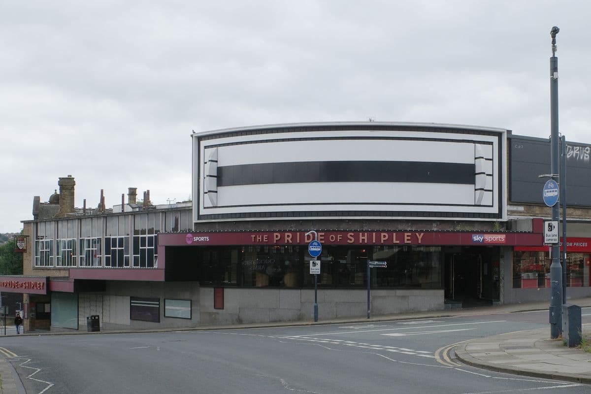 The Pride Of Shipley pub on Kirkgate in Shipley