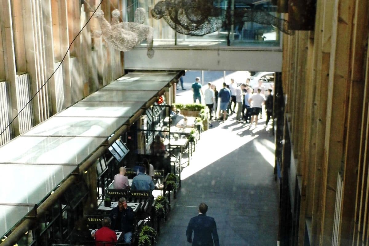 The Avenue in Spinningfields, Manchester