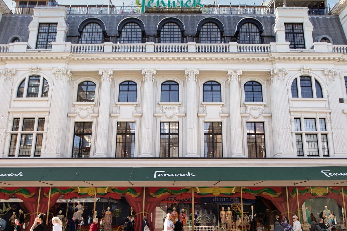 The front of Fenwick department store in Newcastle upon Tyne