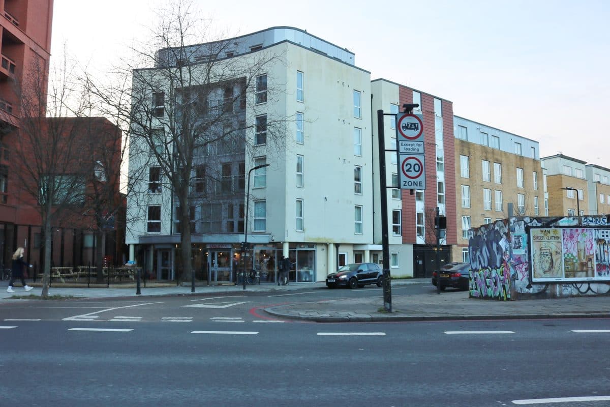 Kingsland Road in Dalston, east London