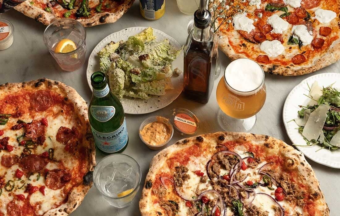 Inside a Rudy's Napoletana pizzeria