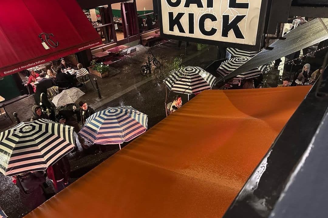 Café Kick, Exmouth Market, Clerkenwell